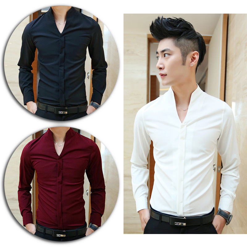 korean dress shirt style